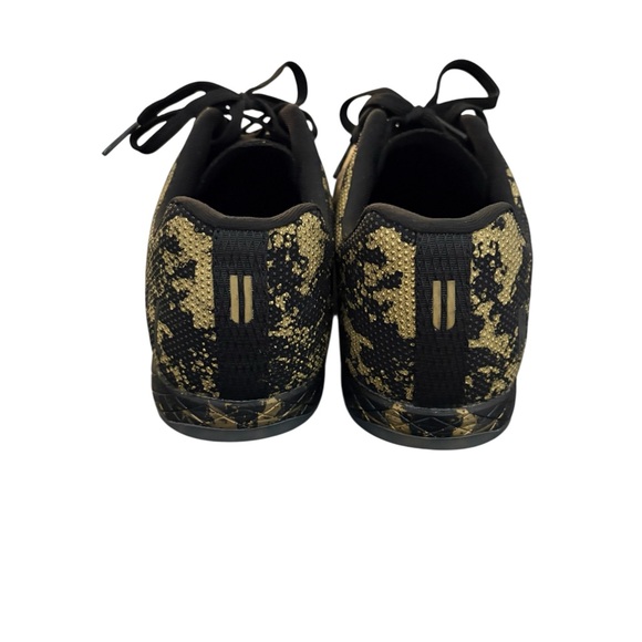 NOBULL Men's Pride Trainer Weightlifting Gym Shoe Sneaker Black Gold Splatter 13 - Picture 5 of 9